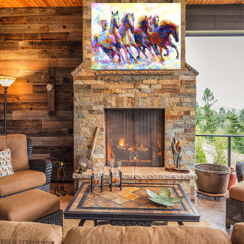Art sur toile, Wild Wild Horses