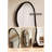 French-Style Retro Irregular Wall-Mounted Floor Mirror With Full-Length View-117659164