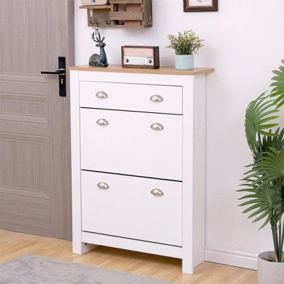 12 Pair Shoe Storage Cabinet