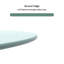Plateau de table rond en verre trempé de 20 po, verre transparent, bord rond de 1/4 po d'épaisseur poli-1591082379