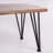ZION INDUSTRIAL WOOD AND METAL COFFEE TABLE
