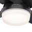 Ventilateur de plafond d'extérieur encastré à 4 pales 44 po avec ensemble d'éclairage Dempsey-49953965