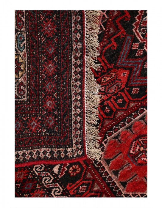 One-of-a-Kind 3'7'' X 9'3'' Area Rug in Red