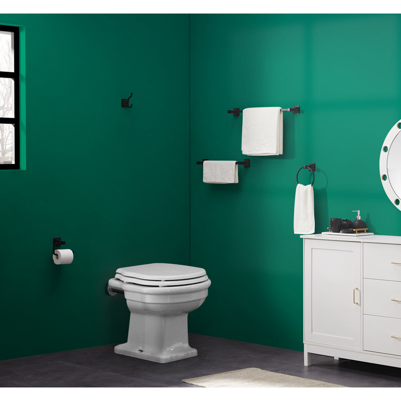 5 - Piece Bathroom Hardware Set, Oil Rubbed Black