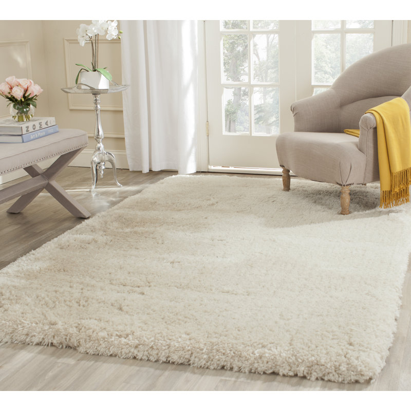 Driver Solid Colour Hand Woven Area Rug, Novelty 152 x 213 cm