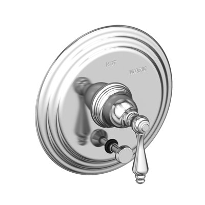 Balanced Pressure Tub & Shower Diverter Plate With Handle. Less Showerhead, Arm And Flange.