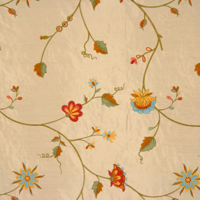 Tissu de feuillage floral Allure