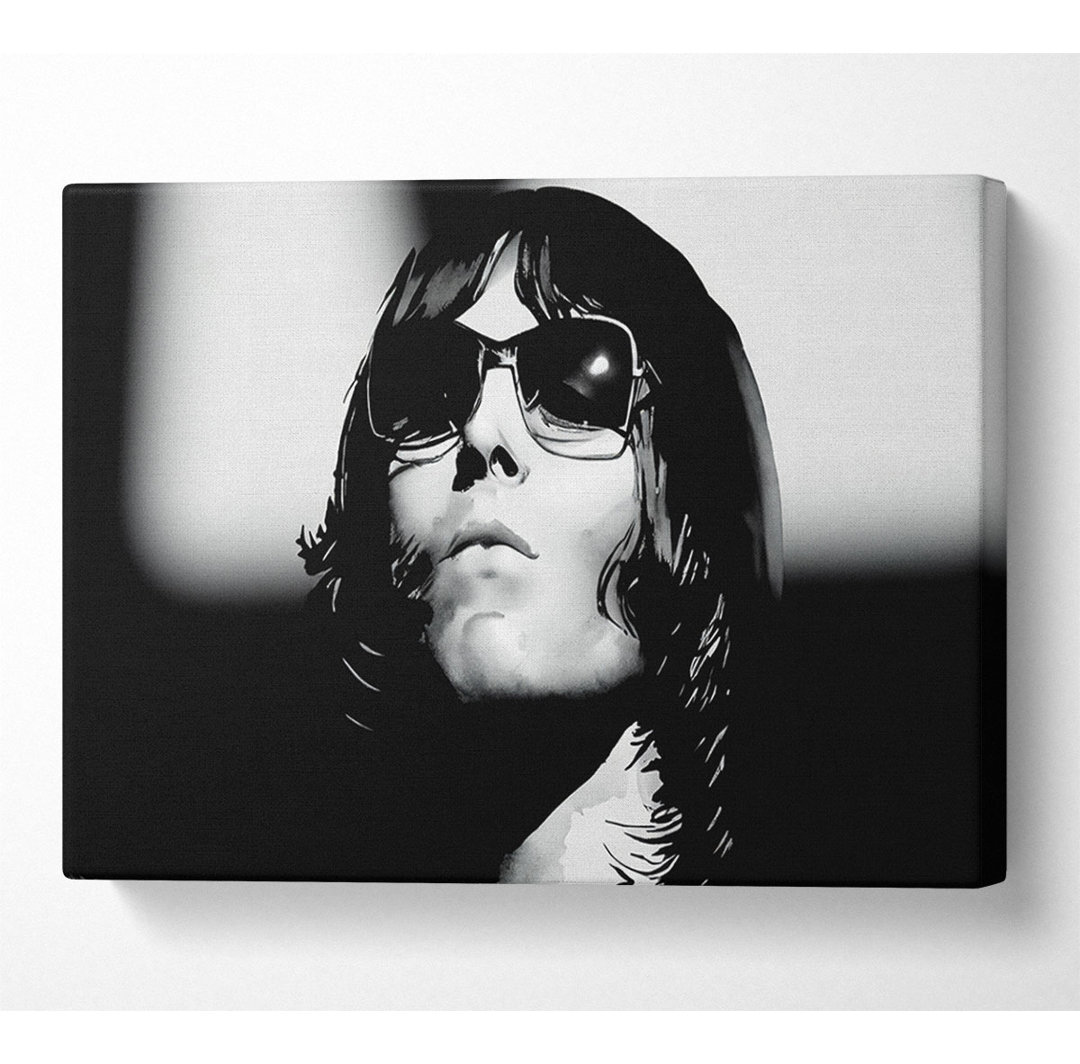 Liam Gallagher Oasis - Kunstdrucke auf Leinwand - Wrapped Canvas