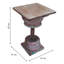 Aubury Solid Wood Frame End Table