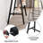 37.01" High Outdoor Metal Bar Table-921031638-921031634
