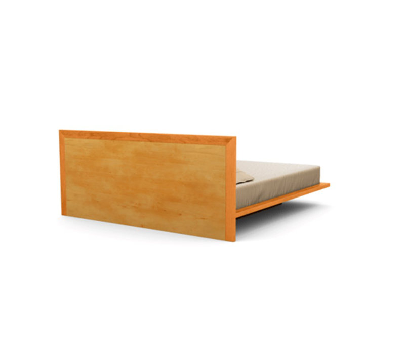 Moduluxe Upholstered Bed, Natural Cherry, King, Onyx