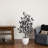 4Ft. Artificial Halloween Eerie Black Maple Tree