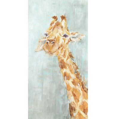 «Sweet Giraffe» par Susan Pepe, reproduction d'art sur toile