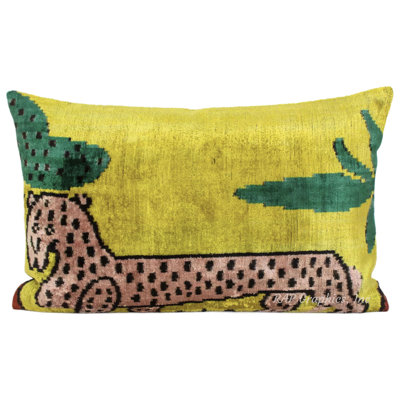 Velvet Lumbar Pillow Cover & Insert