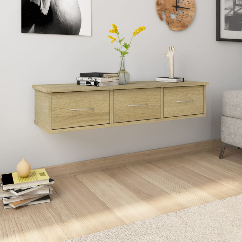 Allendale Floating Shelf, Brown