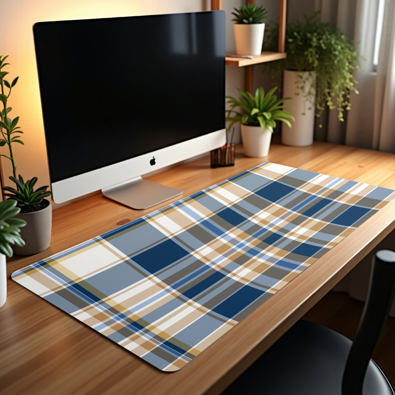 Polyester Desk Pad, 23.6x13.8