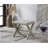 Linen Blend Accent Bench With Nailhead Trim-1675158178