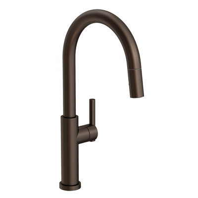 East Linear Pull Down Single Handle Kitchen Faucet