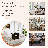 63"  Dining Table Set, Glass Dining Room Table Set with Open-Frame Legs and PU Leather Chairs-57219336-56670374