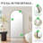 Adne Hallway Full Length Mirror - Arch Metal Frame Living Room Floor Mirror-1339052751
