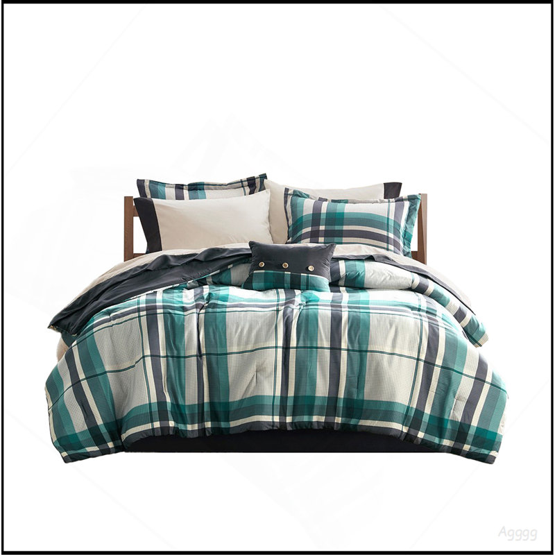 Ensemble d'édredon 7 pièces TG, Édredon pour lit simple TG + 6 pièces supplémen