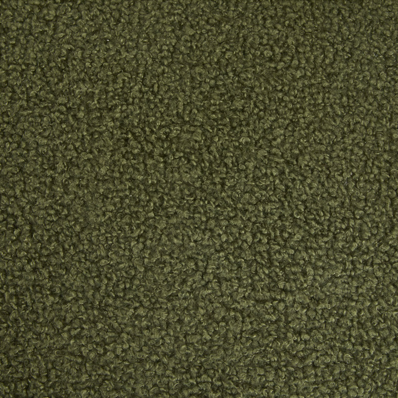 Fauteuil avec cadre en bois massif, Naturel, Vert