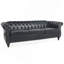 Canapé Chesterfield à accoudoirs roulés 84,65 po.-1840837519
