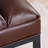 53.54" PU Leather Bench with Metal Frame-2050649041