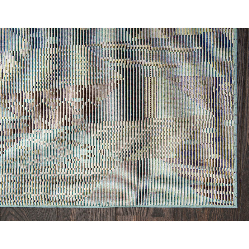 Sierra Abstract Indoor Rug, Round 3'3"