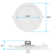 8" Ultra Thin Selectable CCT New Construction IC LED Canless Recessed Lighting Kit