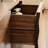 High quality black walnut TV cabinet