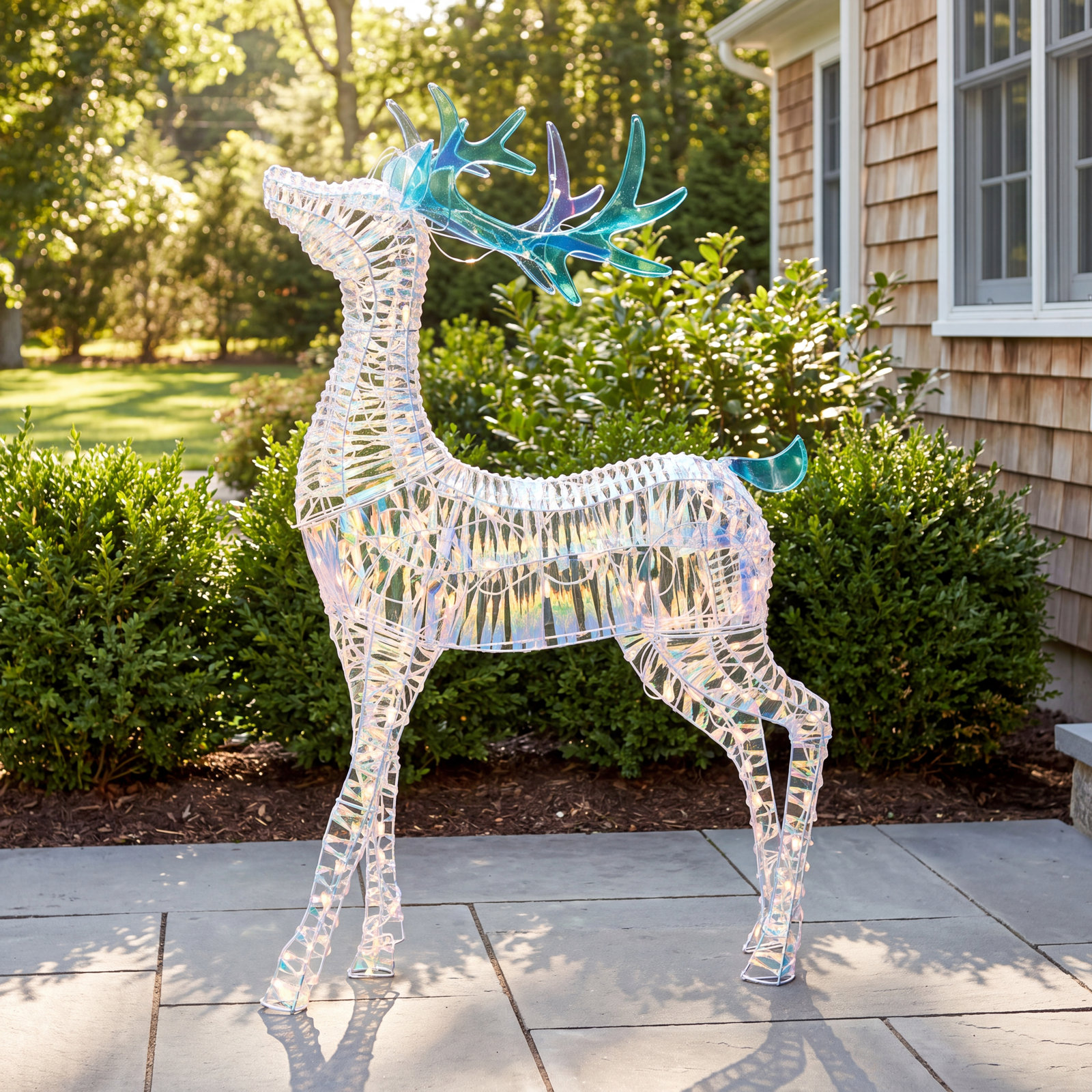 The Holiday Aisle® 48" Iridescent Reindeer