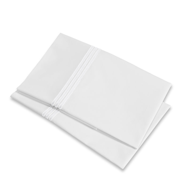 Platinum Pillow Case, Standard Pillowcase, White