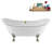 71" Streamline Clawfoot Tub,Tray,Drain and Clawfeet-101628943-102360903