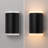 Modern Cylindrical Outdoor Led Wall Sconce