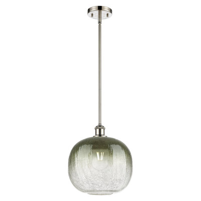 Mini-luminaire suspendu à tige 1 lumière 11 po Ballston - Ameliya