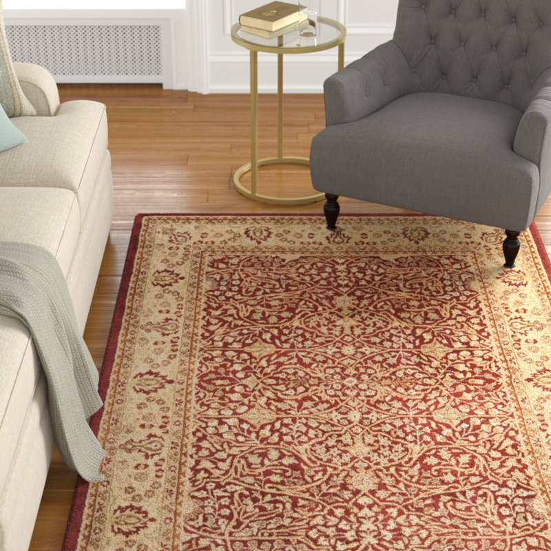 Evie New Zealand Wool Oriental Rug, Rectangle 2' x 3'