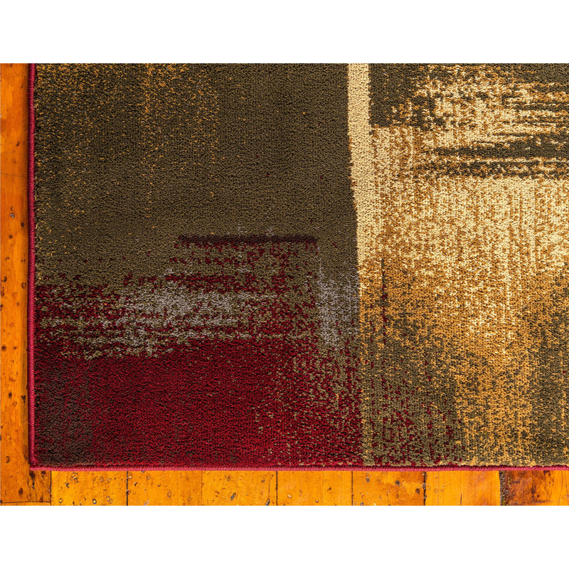 Arabica Abstract Indoor Rug, Square 8'
