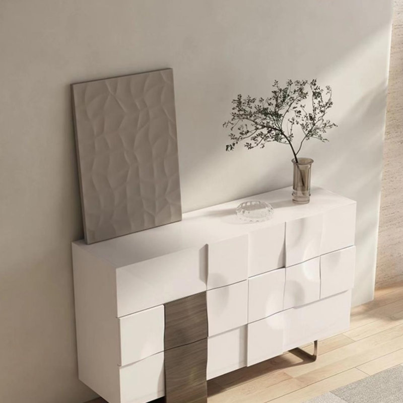 Buffet simple de style italien, H 35,43 po x l 55,12 po x P 15,75 po