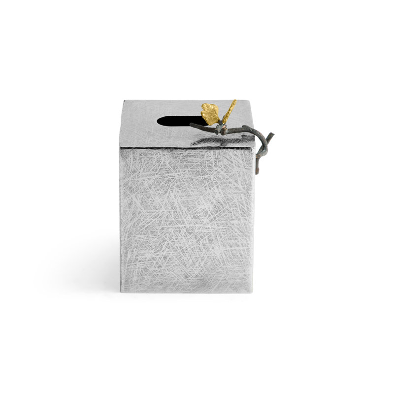 Butterfly Ginkgo Tissue Box Cover