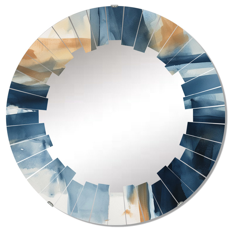 Andlau - Modern Wall Mirror Round, 32 po x 32 po