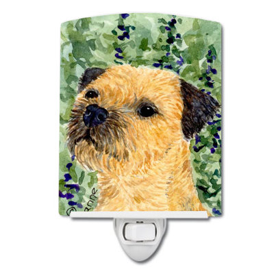Border Terrier Ceramic Night Light