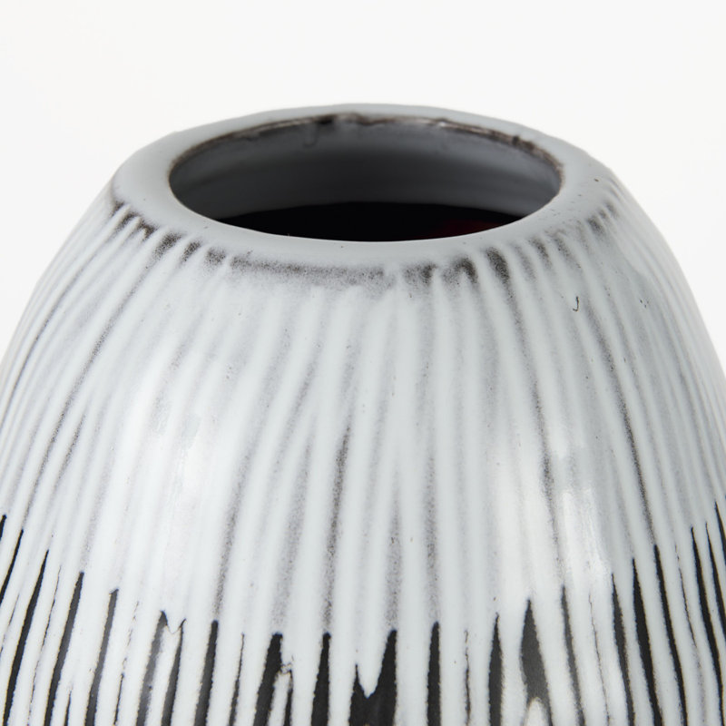 Wiese Ceramic / Porcelain Table Vase, 10" H x 4" W x 4" D