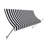 Awntech New Orleans Acrylic Fabric Fixed Awning with Iron Spear Arms-28213132-28213390