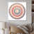 White Floater Framed