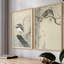 "Vintage Japon XCVI" 2 pièces sur papier-1404827079-1404827128