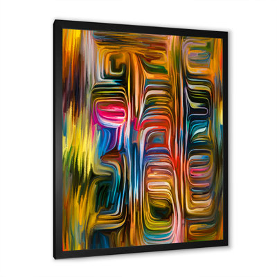 Color Fusion II - peinture sur toile