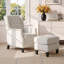 153cm Wide Chenille Wall Recliner Standard Recliner-1932448412