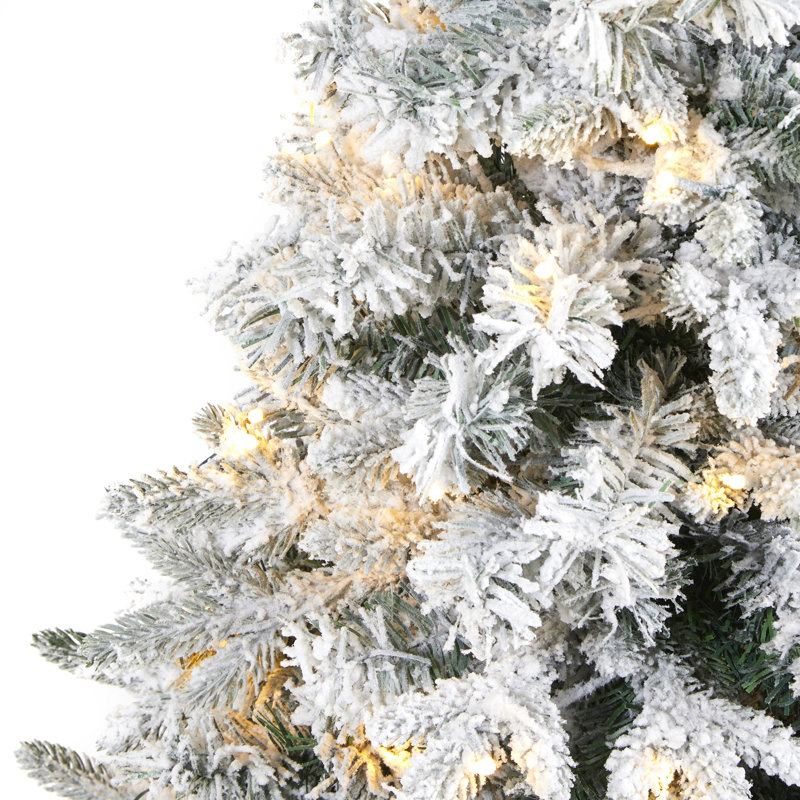 Lighted Artificial Christmas Tree, 4' H