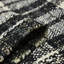 Tapis gris foncé en jute fait à la main Oshagan-1813693565